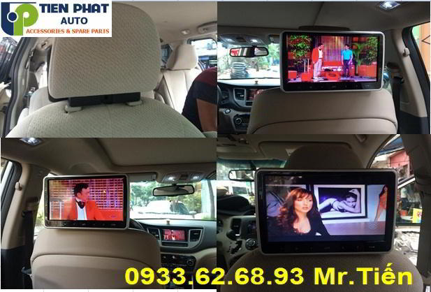 Màn Hình Gối Đầu Kẹp Gối 10 Inch Cho Pajero sport Tại Quận 8